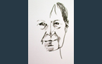 Portrait Pauline H. (1), 2014, pencil on paper, A3
